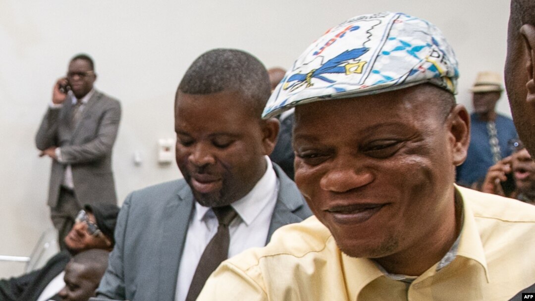 Jean-Marc Kabund azali kopesa mbote na basembeli ya UDPS na Cour constitutionnelle, Kinshasa, 19 2019