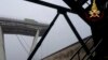 Bridge Collapses in Italy During Heavy Storm, Crushing Cars