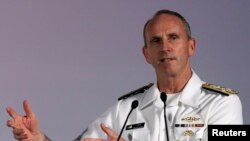 前美國海軍作戰部長、退役海軍上將格林納特資料照。