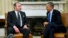 President Barack Obama meets with Morocco's King Mohammed VI, Nov. 22, 2013, in the Oval Office of the White House in Washington. 