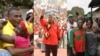 Líderes da CASA-CE (Abel Chivukuvuku), MPLA (João Lourenço) e UNITA (Isaías Samakuva)
