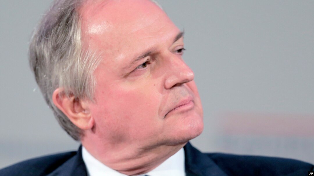 FILE - Paul Polman, CEO of Unilever, attends the Business And Climate summit, May 20, 2015, in Paris.
