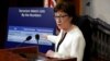 Senator Susan Collins, a Maine Republican, speaks at a news conference on Capitol Hill in Washington regarding a compromise proposal on gun control measures, June 21, 2016. Collins was the lead author of the legislation.