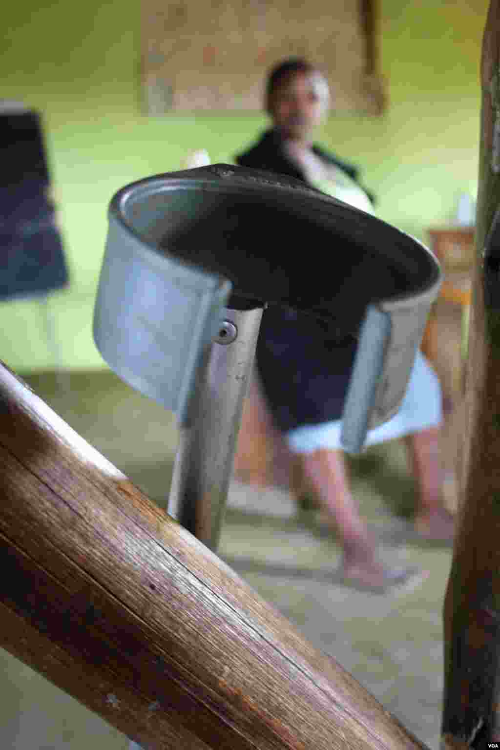 In Hobeni, like in other parts of South Africa, criminals target disabled women and girls for rape (VOA/Taylor)