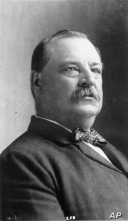 El presidente Grover Cleveland, el único en la historia del país en asegurarse un segundo mandato cuatro años después de perder la reelección.