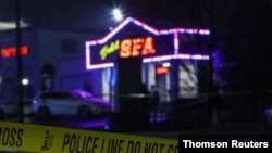 El Spa Aromatherapy, una de las escenas de los asesinatos del martes en Atlanta.