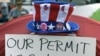 Washington Demonstrators Seek to Continue Protest