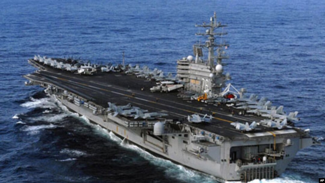 FILE - USS Ronald Reagan was sent to Japan following a 8.9 earthquake and tsunami to render humanitarian assistance and disaster relief as directed, March 12, 2011.