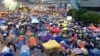 香港“佔中”滿月，各界集會紀念（美國之音海彥拍攝）