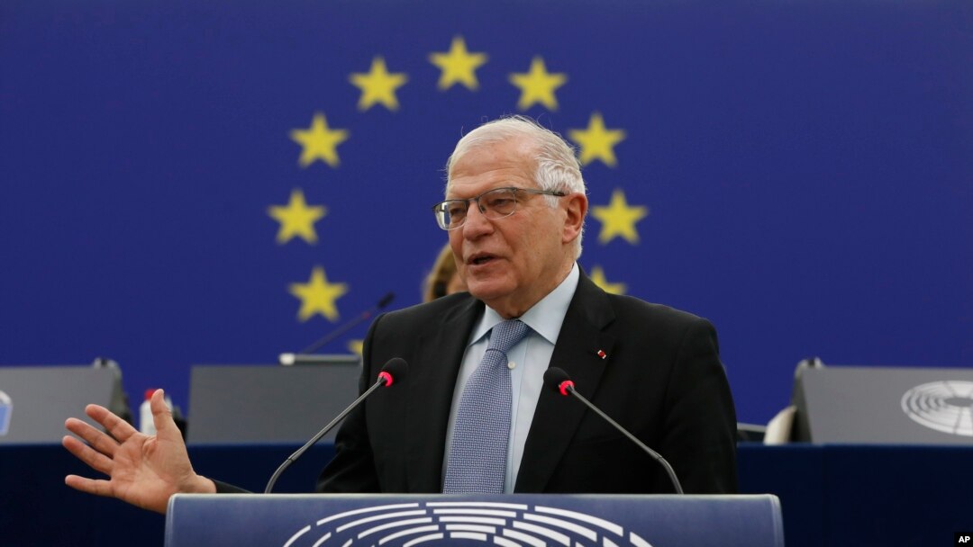 Visoki predstavnik Evropske unije (EU) za spoljnu politiku i bezbednost Žozep Borelj (AP Photo/Jean-Francois Badias)