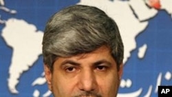 Iranian foreign ministry spokesman Ramin Mehmanparast (File)