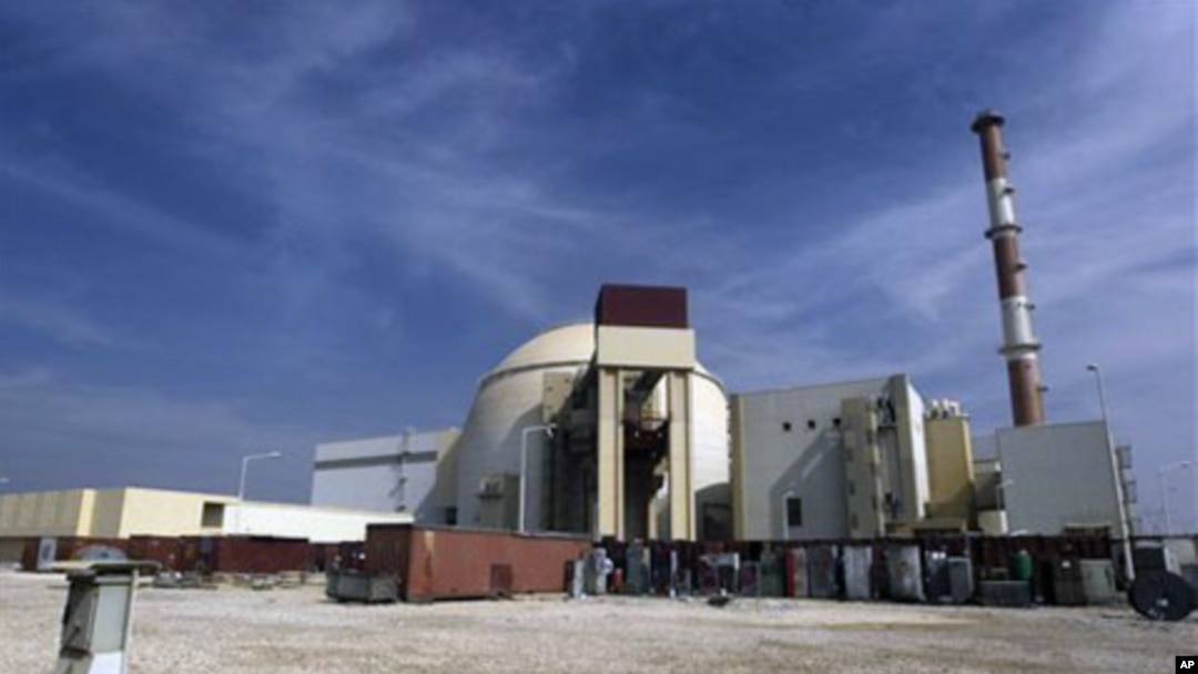 The reactor building of the Bushehr nuclear power plant is seen, just outside the southern city. (file photo)