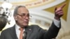 FILE - U.S. Senate Majority Leader Chuck Schumer speaks to the press at the U.S. Capitol in Washington on March 6, 2024. Schumer said on March 14 that Israel should hold new elections and that Prime Minister Benjamin Netanyahu risks making Israel a "pariah" in world affairs.