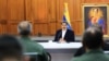 El presidente en disputa de Venezuela, Nicolás Maduro, participa en un encuentro en el Palacio de Miraflores, en Caracas, el pasado 14 de abril de 2020.