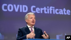 Ủy viên Tư pháp Liên hiệp châu Âu Didier Reynders.
