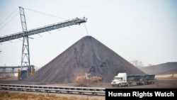 Mina de carvão da Rio Tinto em Tete