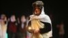 Yazidis traditional group performs during the commemoration of the third anniversary of what the United Nations said was a genocide, in Duhok, Iraq, Aug. 3, 2017.