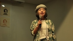 位於台北的 西藏台灣人權連線理事林欣怡(照片提供:林欣怡)