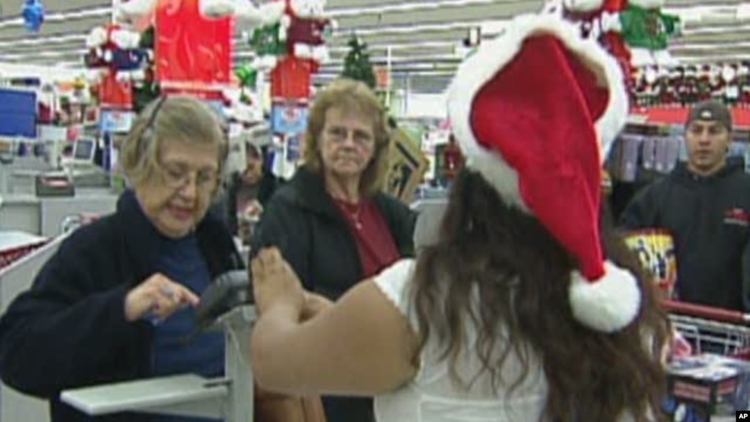Shoppers in a U.S. store