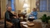 Secretary of State Hillary Rodham Clinton meets with Afghanistan President Hamid Karzai at State Department Jan. 10, 2013