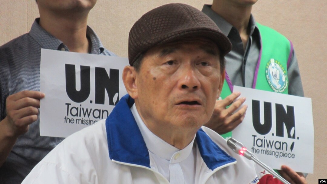 台灣聯合國協進會理事長蔡明憲。