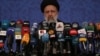 El presidente electo de Irán, Ebrahim Raisi, habla durante una conferencia de prensa en Teherán, Irán, el 21 de junio de 2021.