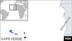 Mapa de Cabo Verde