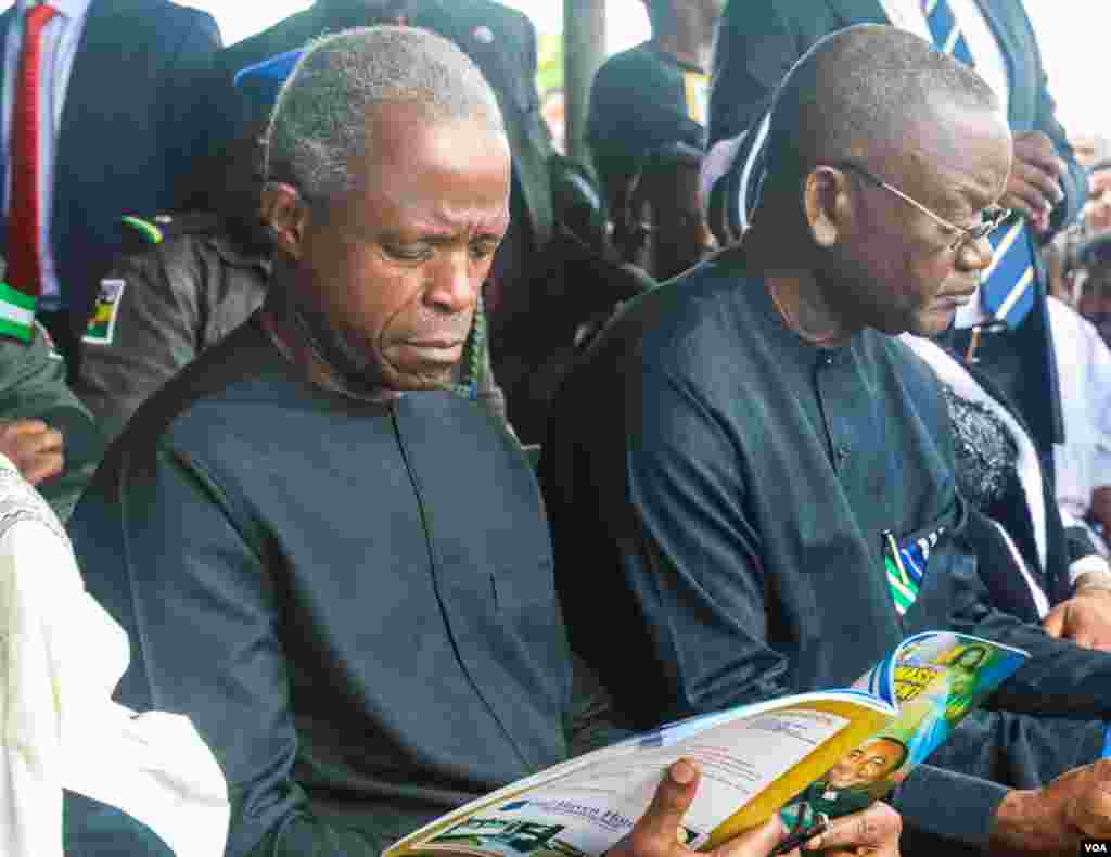 Osinbajo Da Gwamnan Benue Samuel Ortom