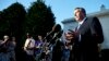 House Speaker John Boehner speaks to reporters following a meeting with President Barack Obama at the White House, Oct. 2, 2013. 