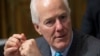 FILE - Sen. John Cornyn, R-Texas, the Senate majority whip, arrives for hearing at the Senate Judiciary Committee on Capitol Hill in Washington, March 16, 2016.