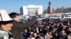 Qirg'izistonda xitoylarning ko'payib ketayotganiga qarshi o'tkazilgan namoyish, Bishkek, 2019-yil, 17-yanvar