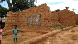 Escola em ruinas