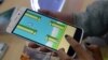 Nguyễn Hà Đông, tác giả của trò chơi 'Flappy Bird' tại một quán cà phê ở Hà Nội, ngày 5/2/2014.