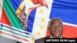 Afonso Dhlakama, líder da Renamo, principal partido da oposição em Moçambique