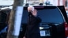 El presidente de Estados Unidos, Joe Biden, llega a la iglesia católica Holy Trinity, en Washington DC, el domingo 7 de marzo de 2021.