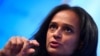 Isabel dos Santos, num evento da Reuters em Londres, 2017