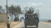 Caravana militar das Forças de Defesa da África do Sul patrulha Pemba. 5 de Agosto 2021