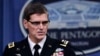 FILE - U.S. Army Gen. Joseph Votel speaks to reporters at the Pentagon, Aug. 30, 2016.