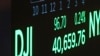 Bishara katika soko la fedha la Wall Street ilishuka Jumatatu 