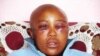 Millicent Gaika, recovering from a vicious assault in Cape Town, South Africa, last year