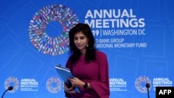 La economista jefe del Fondo Monetario Internacional, Gita Gopinath, desea ver la misma coordinación financiera mundial que se vio durante la crisis del 2008. Por ahora, lo la ha visto.