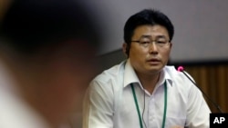 한국의 북한인권 단체 NK워치의 안명철 대표 (자료사진)