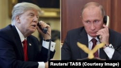 Los presidentes de Estados Unidos, Donald Trump, y Rusia, Vladimir Putin, conversaron el 29 de diciembre de 2019 sobre lucha contra el terrorismo y control de armas estratégicas.