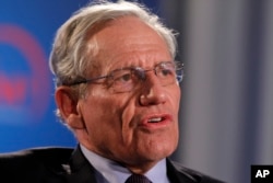 FILE - Former Washington Post reporter Bob Woodward speaks during an event sponsored by The Washington Post to commemorate the 40th anniversary of Watergate, June 11, 2012 at the Watergate office building in Washington.