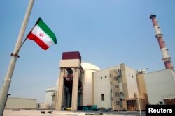 FILE - A general view of Bushehr nuclear power plant, 1,200 km (746 miles) south of Tehran, Aug. 21, 2010.