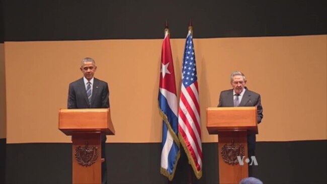 Full News Conference: US President Obama, Cuban President Castro