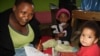 Some residents of Ikhaya Loxolo, living in an atmosphere of love and acceptance (VOA/Taylor) 