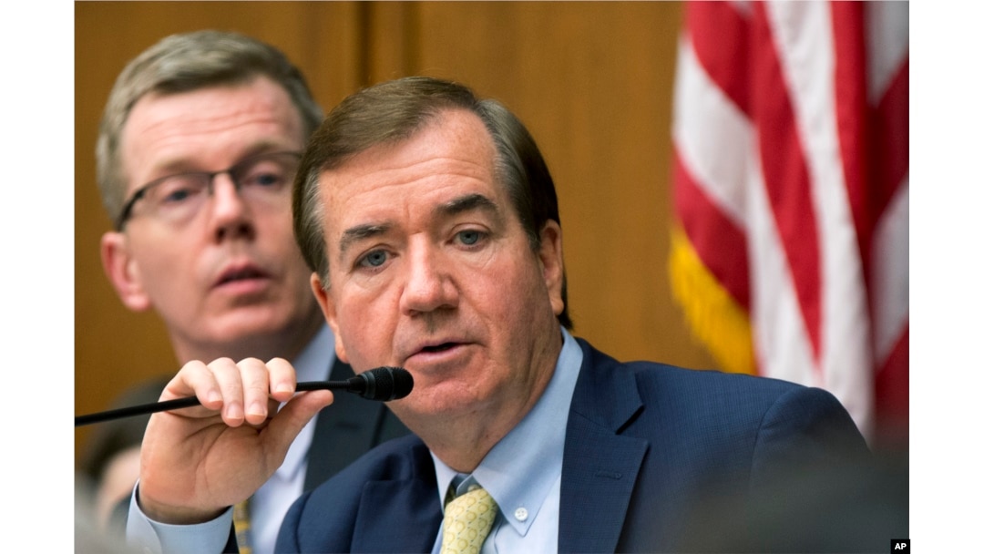 FILE - House Foreign Affairs Committee Chairman Rep. Ed Royce, R-Calif., presides over the committee's markup of the Iran Terror Finance Transparency Act on Capitol Hill in Washington, Jan. 7, 2016.