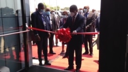 João Lourenço na inauguração do ITA em Malanje