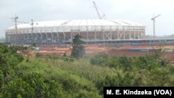 Olembe stadium on the outskirts of Cameroon's capital, Yaounde, Dec. 1, 2018.